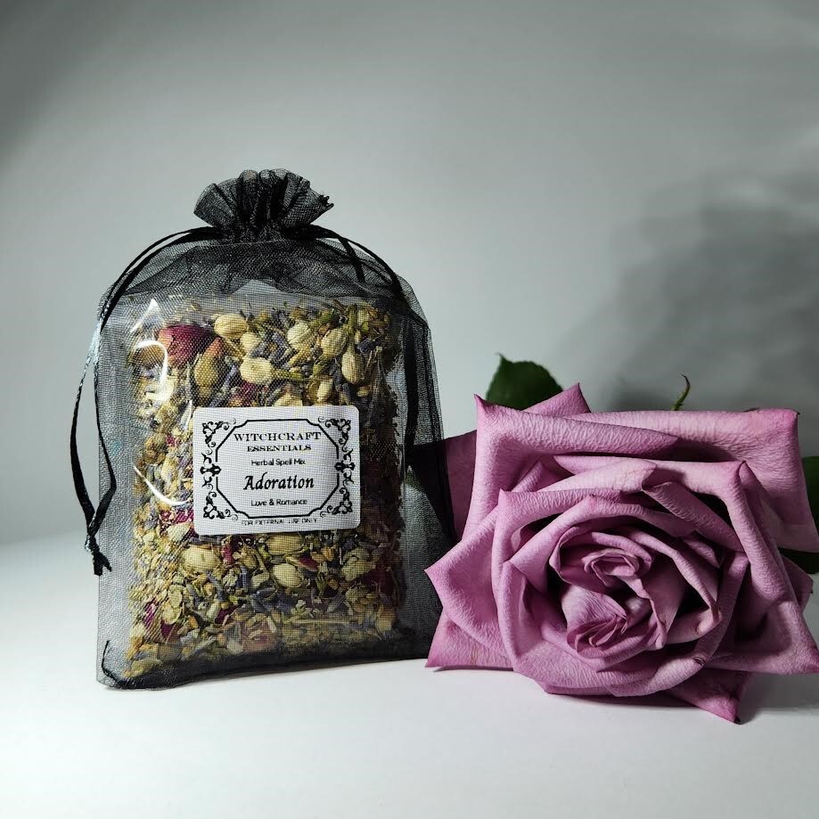 adoration spell mix : wiccan supplies, pagan supplies, witchcraft supplies, witch supplies
