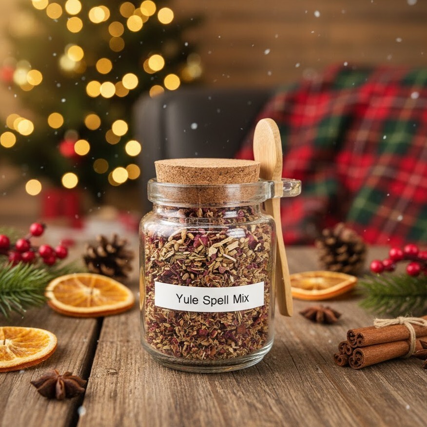 Yule Herbal Spell Mix Yule Ritual Supplies